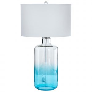 Cabra Contemporary Aqua Ombre Table Lamp Cyan Design in dimensions 2000 X 2000