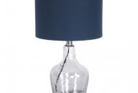 Cadence Blue Glass Table Lamp 47cm within measurements 1220 X 1220