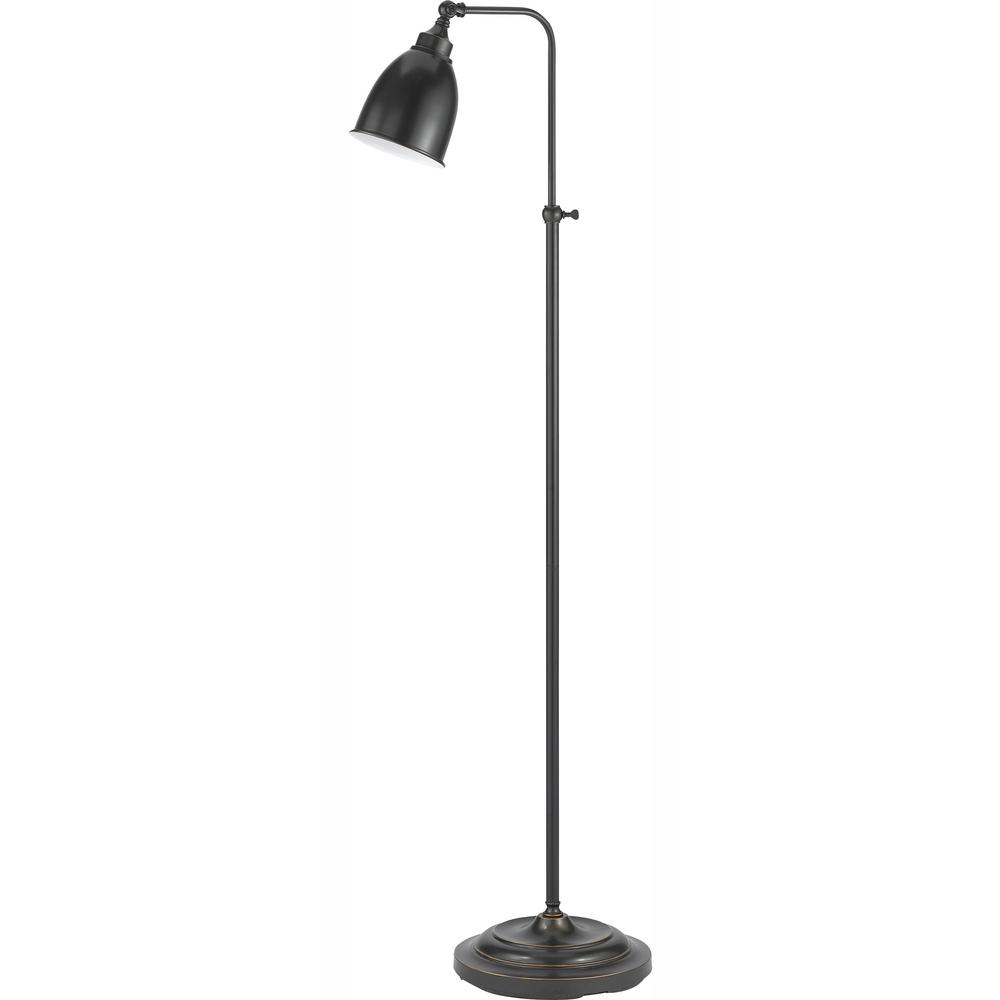 Cal Lighting 62 In Dark Bronze Metal Adjustable Pharmacy Floor Lamp for measurements 1000 X 1000