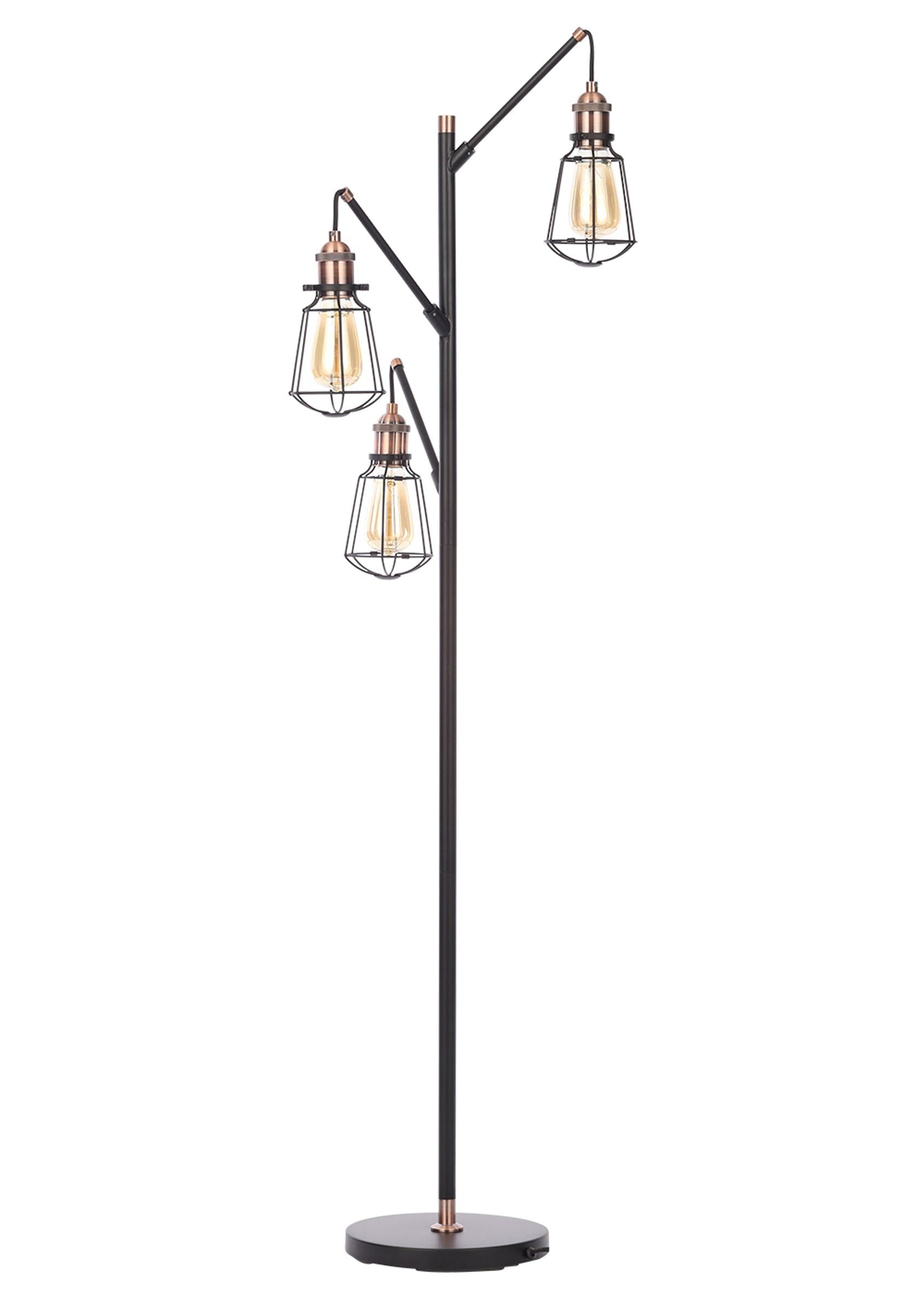 Callisto Caged Floor Lamp H150cm X W53cm In 2019 Dream regarding proportions 1691 X 2368