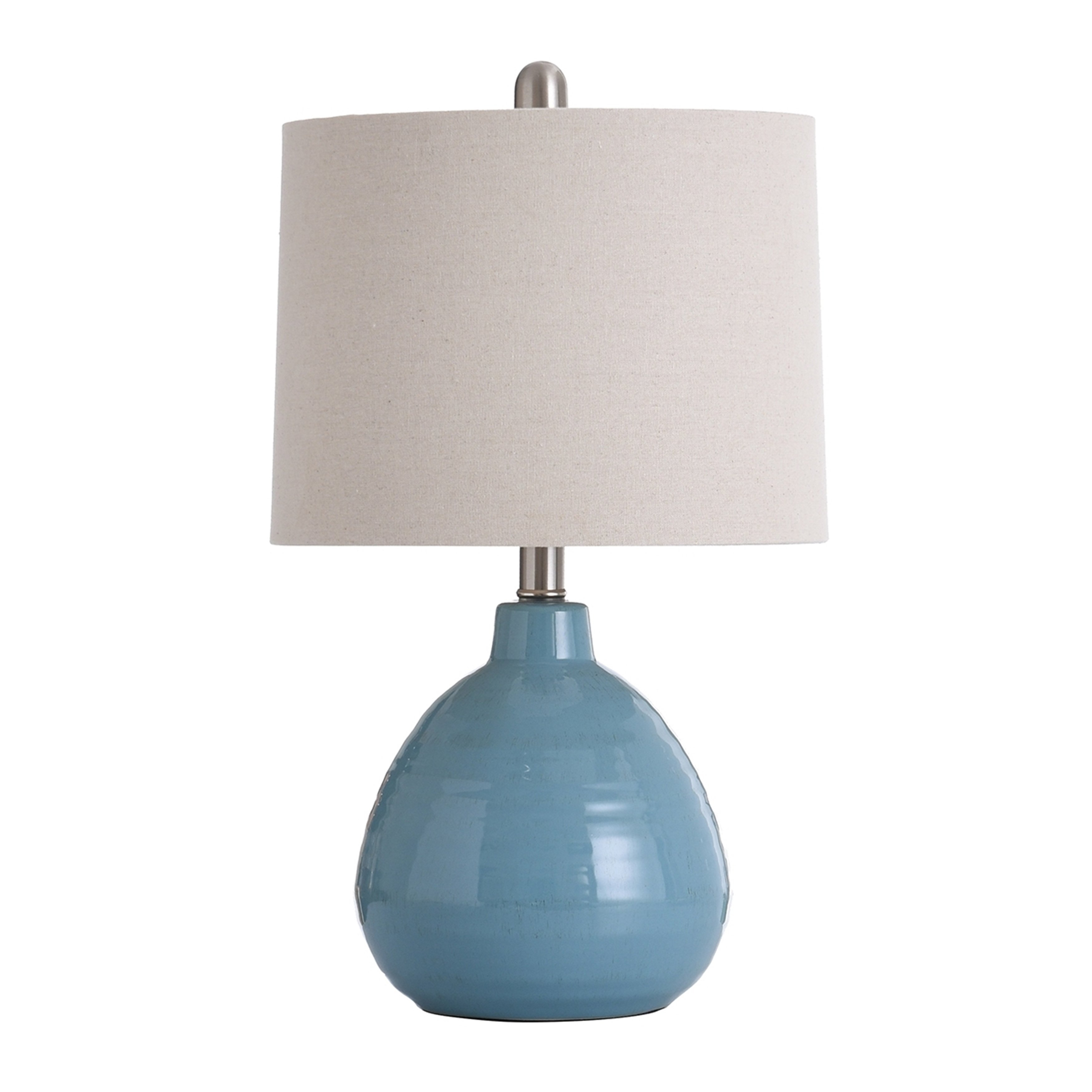 Ceramic Seaside Storm Blue Table Lamp Beige Hardback Linen pertaining to measurements 3500 X 3500