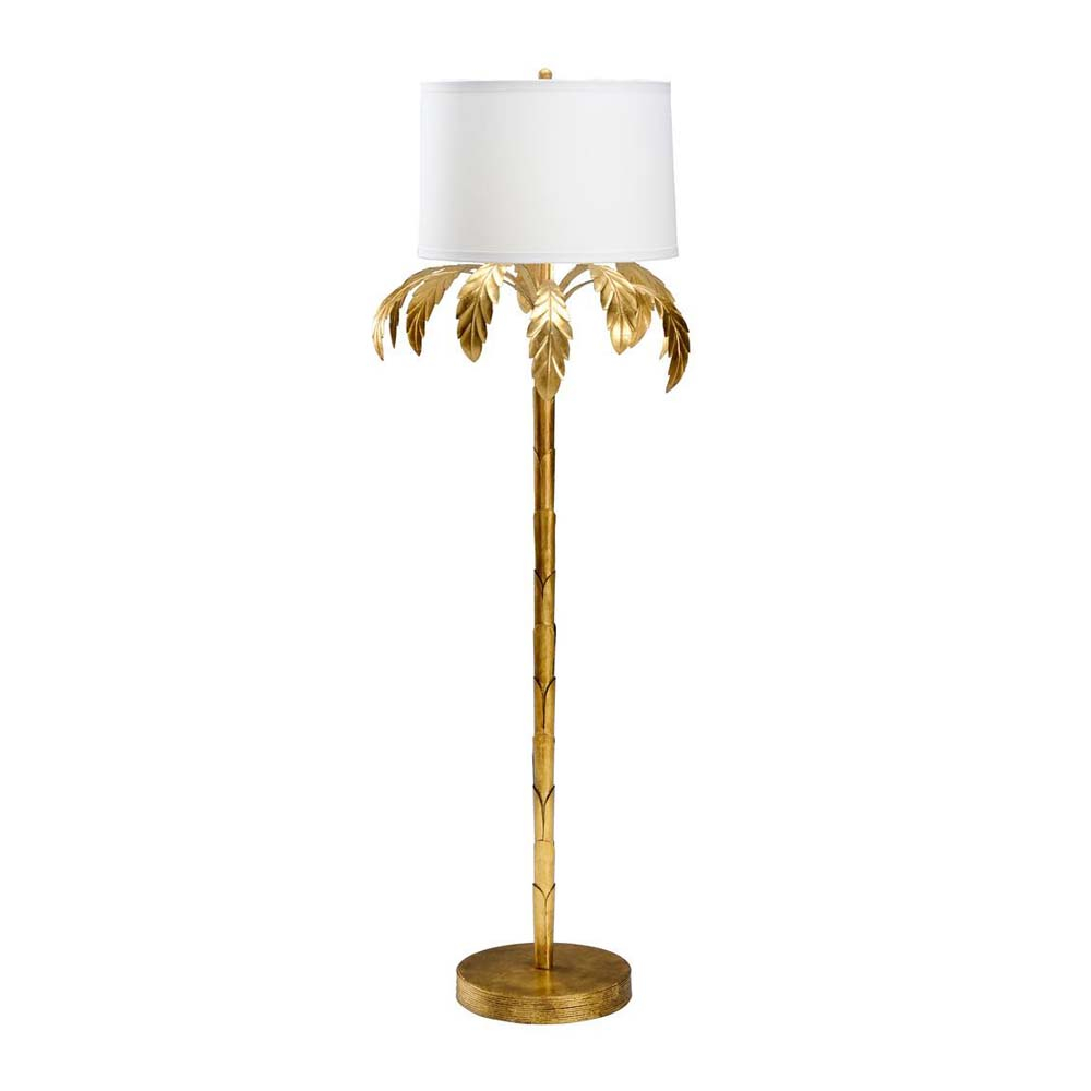 Chelsea House Lighting Palm Floor Lamp Gold for proportions 1000 X 1000