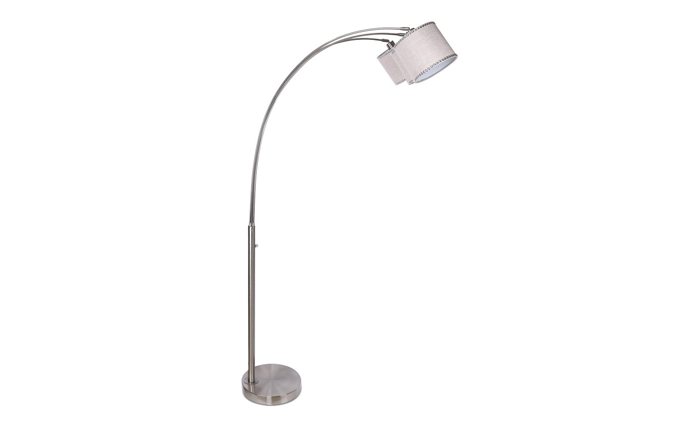 Chelsea Triple Arc Floor Lamp intended for dimensions 1376 X 864