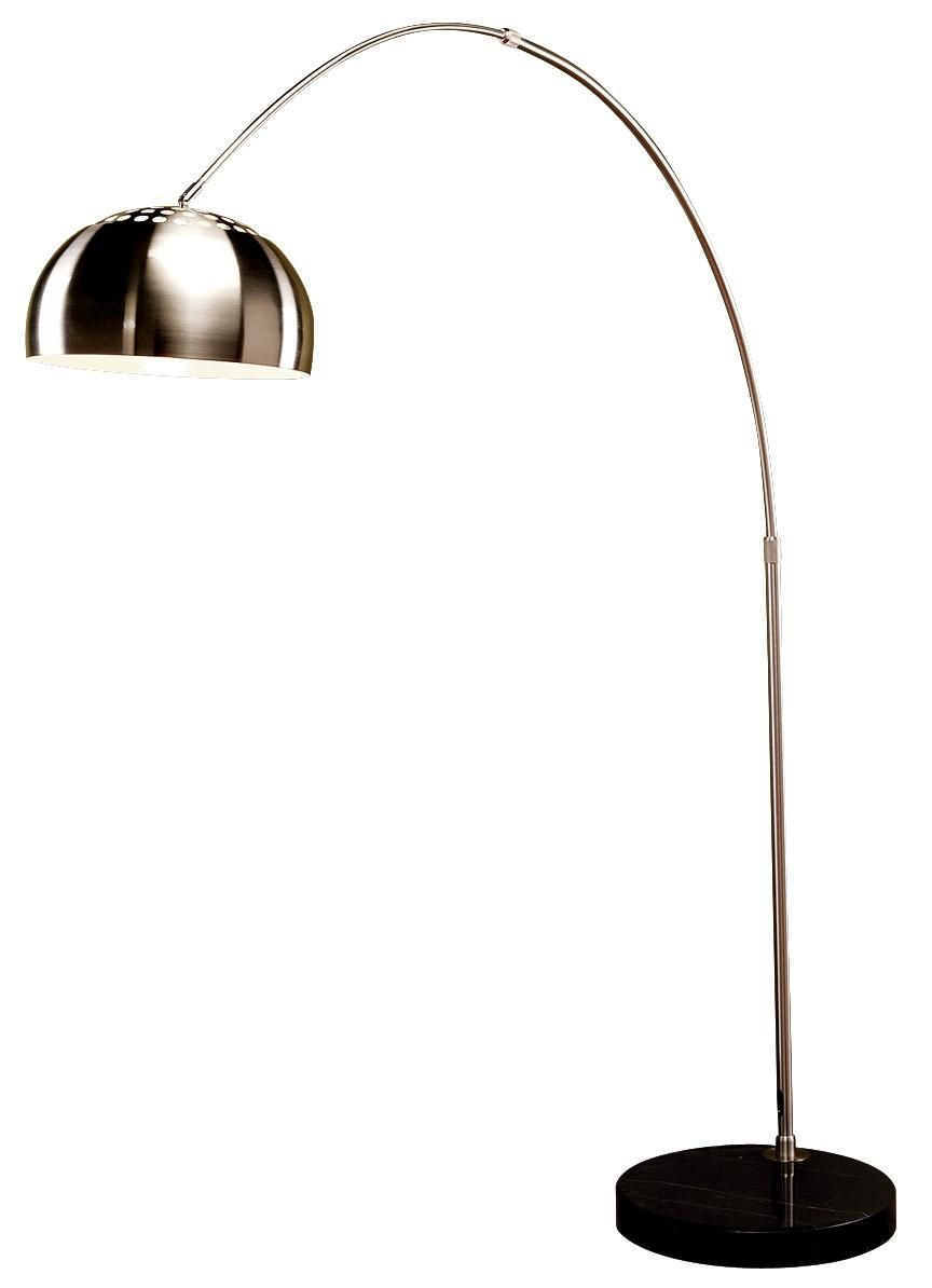 Chrome Arch Black Marble Base Floor Lamp Lampsplus In throughout sizing 864 X 1194