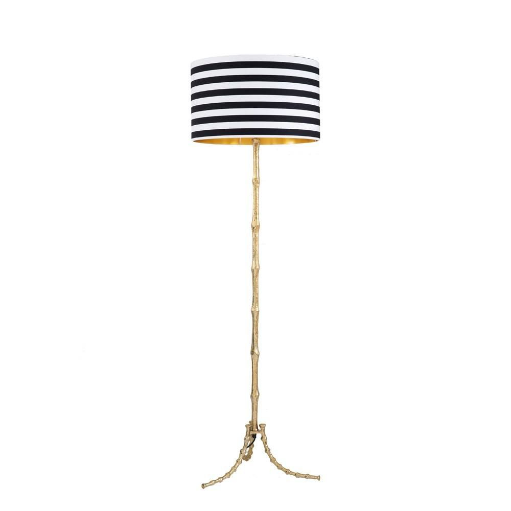 Circus Black White Stripe Floor Lamp Floor Lamp Side within proportions 1000 X 1000