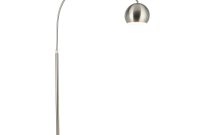 Co Z Modern Arc 70 Inch Nickel Finish Floor Lamp With Marble for dimensions 1800 X 1800