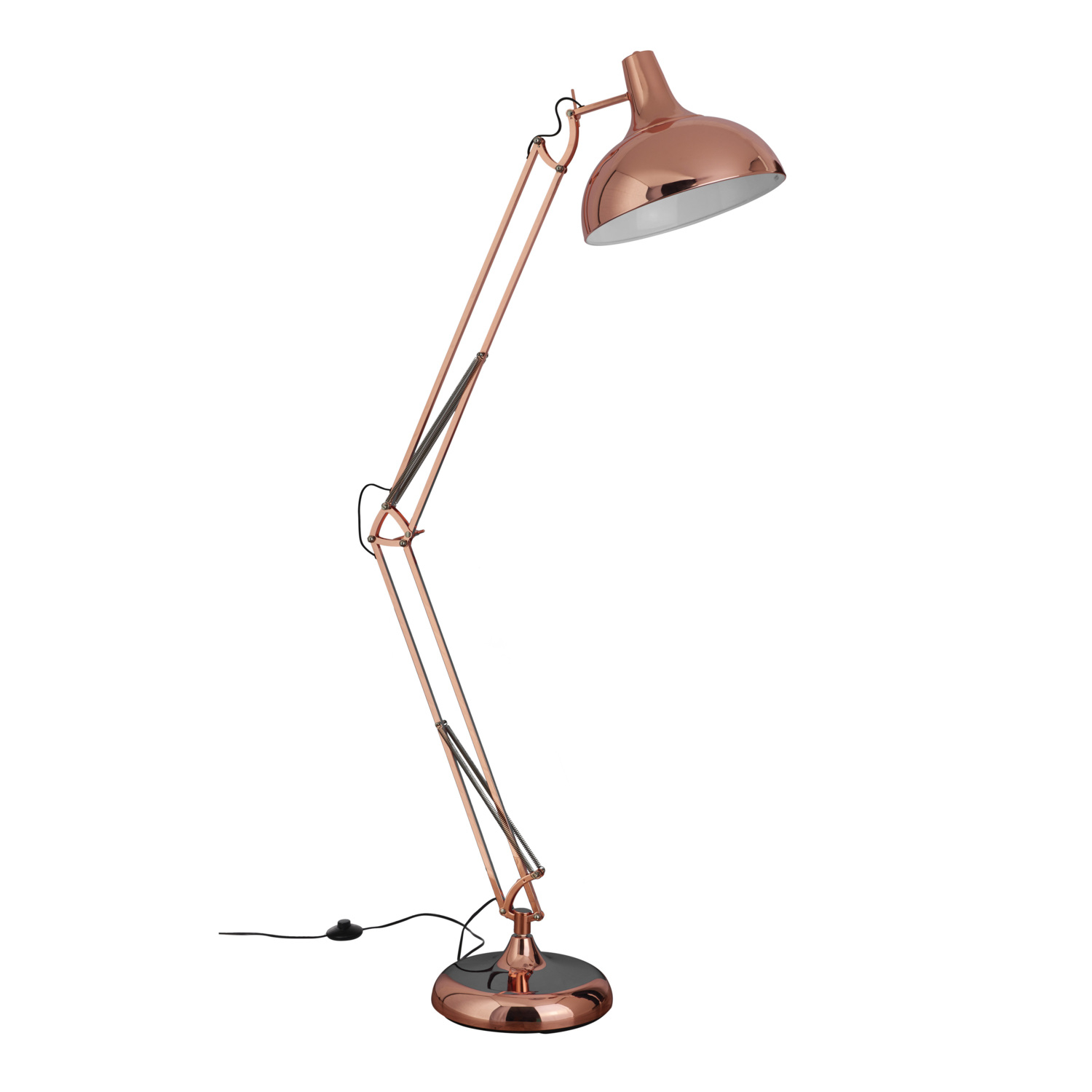 Copper Giant Retro Floor Lamp within measurements 1500 X 1500