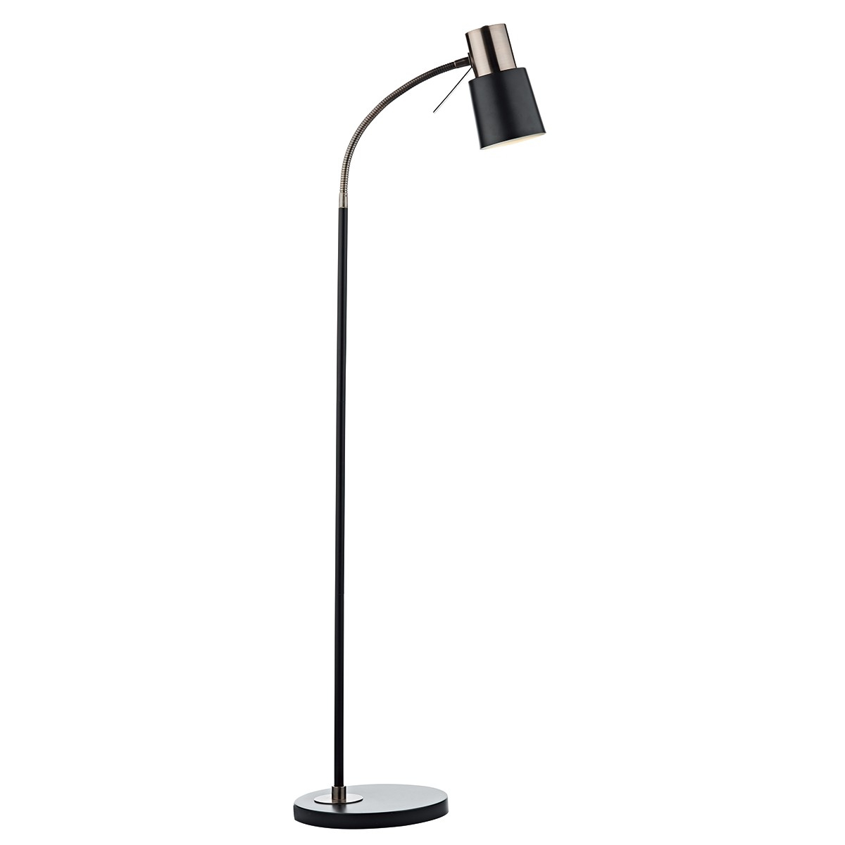 Dar Lighting Bond Floor Lamp Black Copper Bon4954 within proportions 1200 X 1200