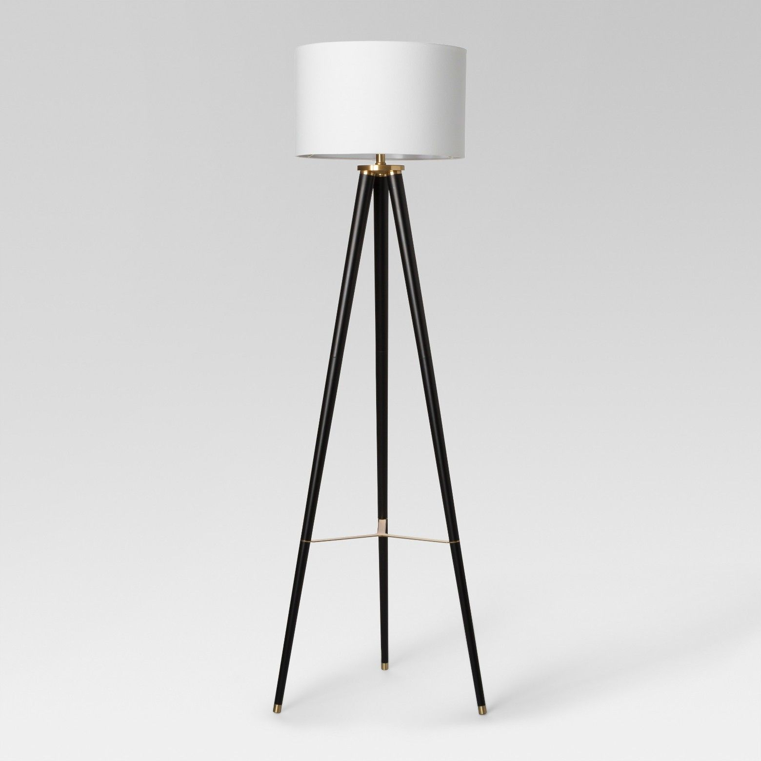 Delavan Metal Tripod Floor Lamp Brass Lamp Only Project 62 pertaining to dimensions 1560 X 1560