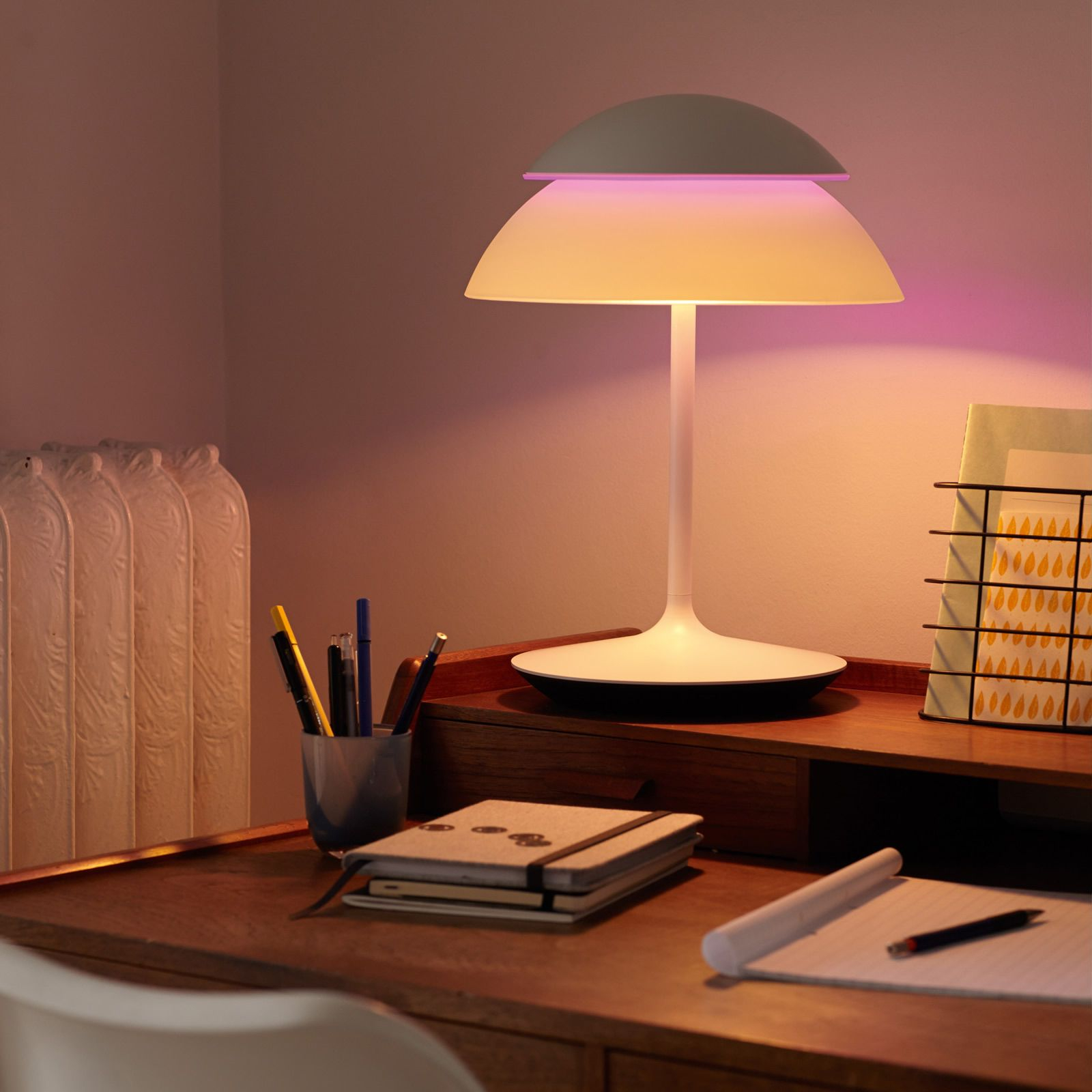 Desk Led Lamp Philips Hue Wifi Beyond Rgb 2700 6500k 45w 300lm for dimensions 1600 X 1600