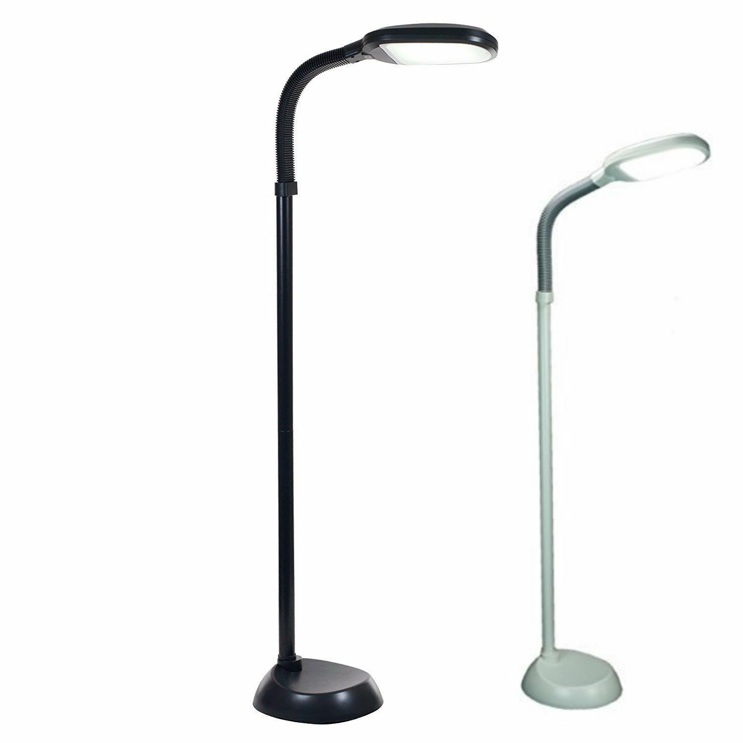 Details About Baltoro Power Two Step Dimmer Led Floor Lamps 12 Watt Black Grey 1000lumen intended for dimensions 1500 X 1500