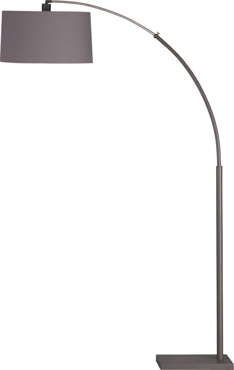 Dexter Arc Floor Lamp With Grey Shade Reviews Crate And for sizing 800 X 1264