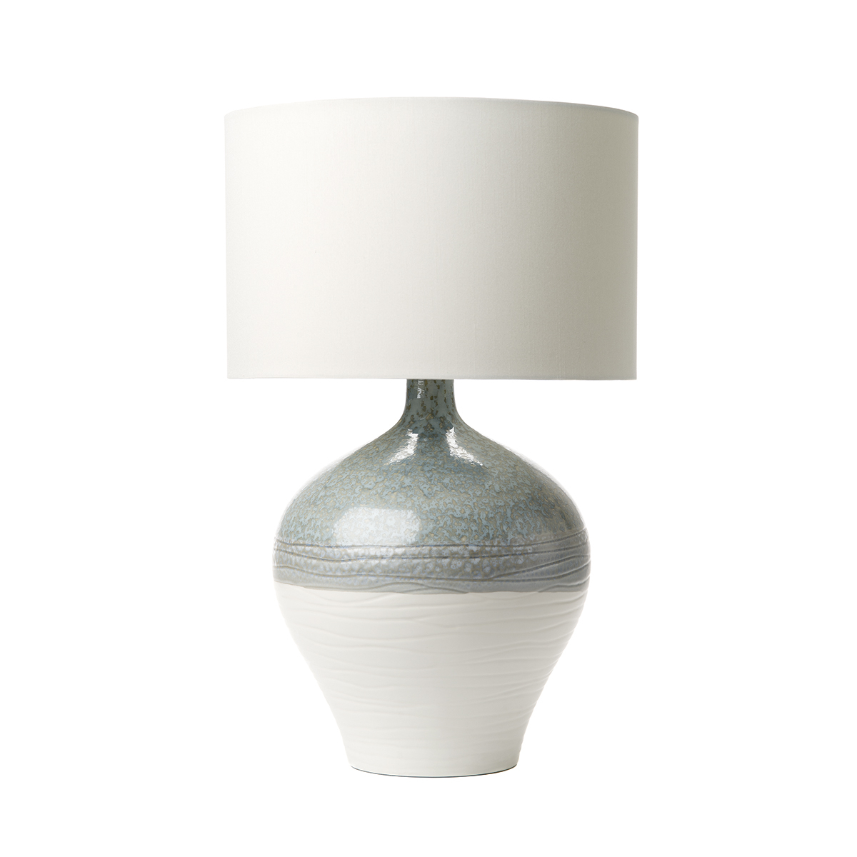 Dr For4223 Forli Table Lamp Bluegreyivory Base Only for proportions 1200 X 1200