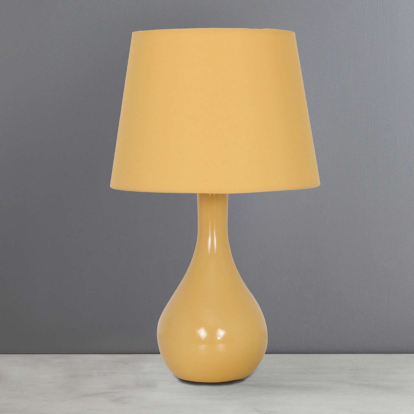 Dunelm Soft Ochre Ru Table Lamp House In 2019 Table throughout measurements 1389 X 1389