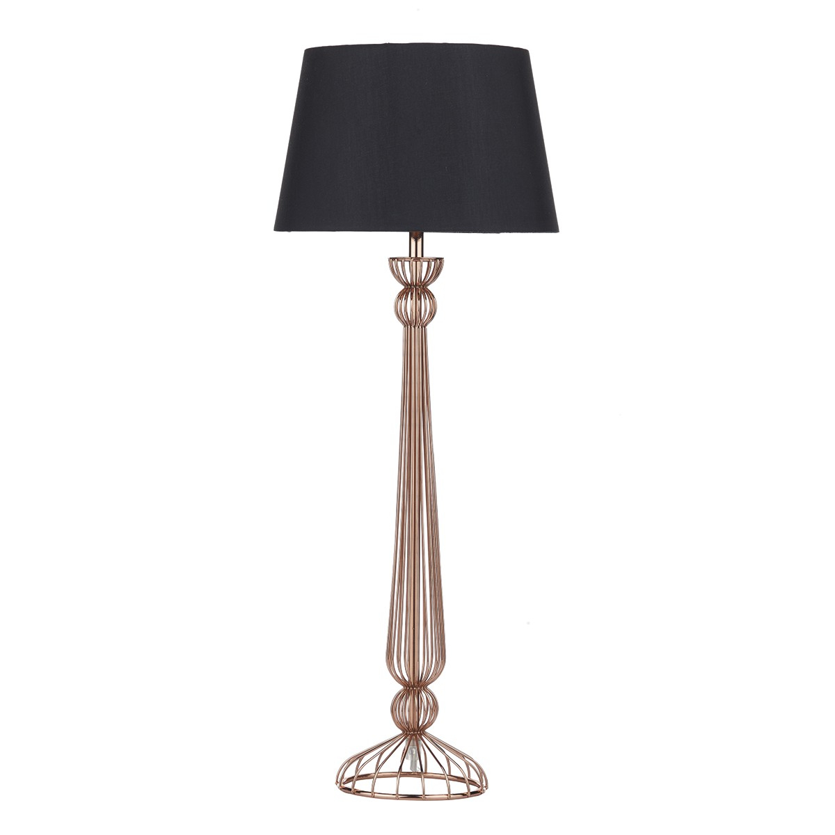Eddie Table Lamp Polished Copper Complete With Shade regarding sizing 1200 X 1200