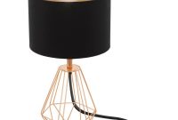 Eglo Carlton Vintage Table Lamp Copper Black Home throughout measurements 1240 X 1116