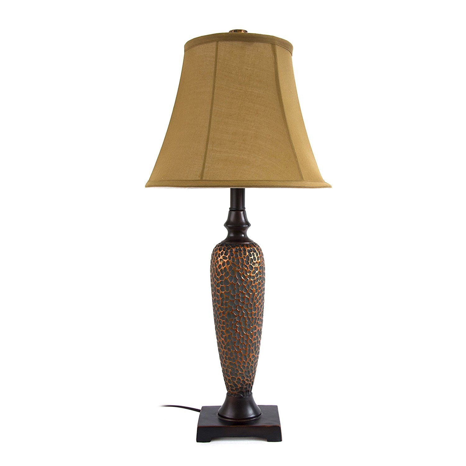 Elegant Hammered Bronze Finish Table Floor Lamp Set 3 throughout proportions 1500 X 1500