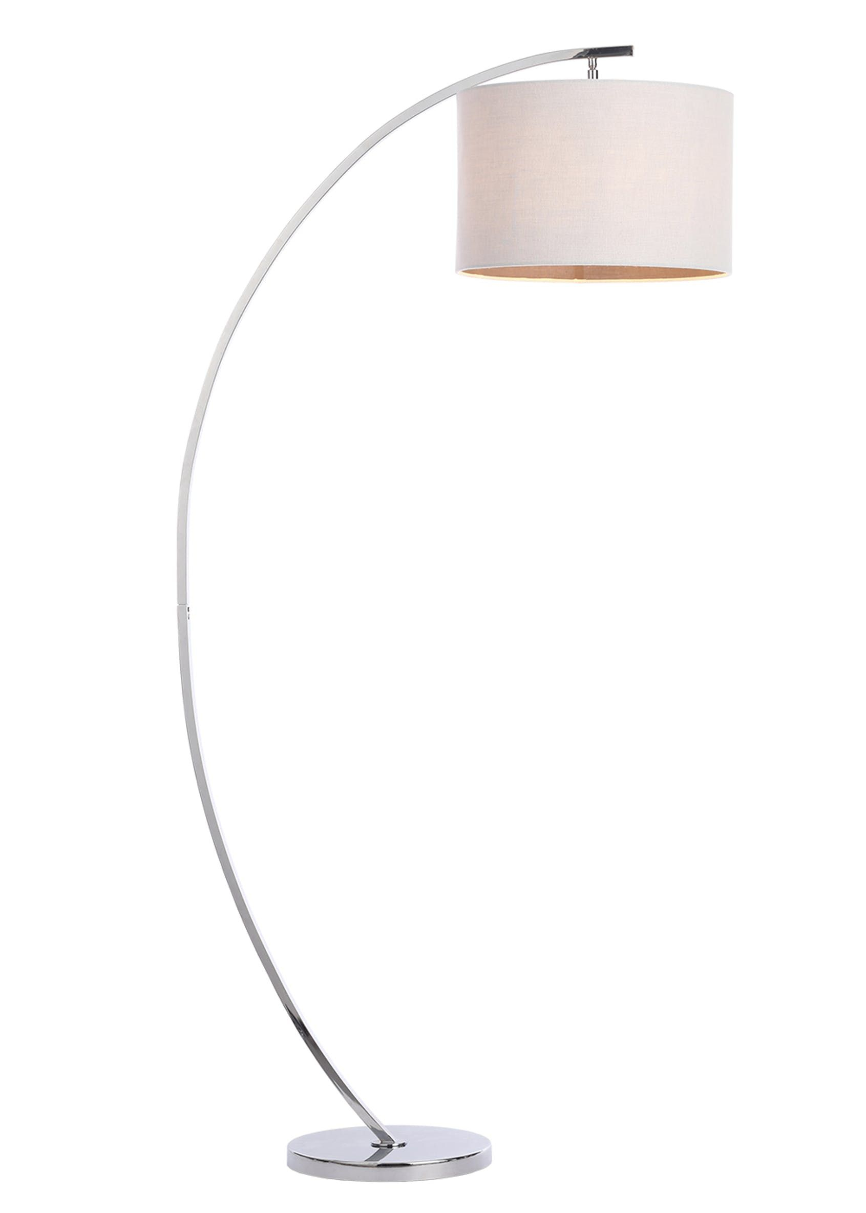 Ellis Curved Floor Lamp H150cm X W37cm Curved Floor Lamp in proportions 1691 X 2368