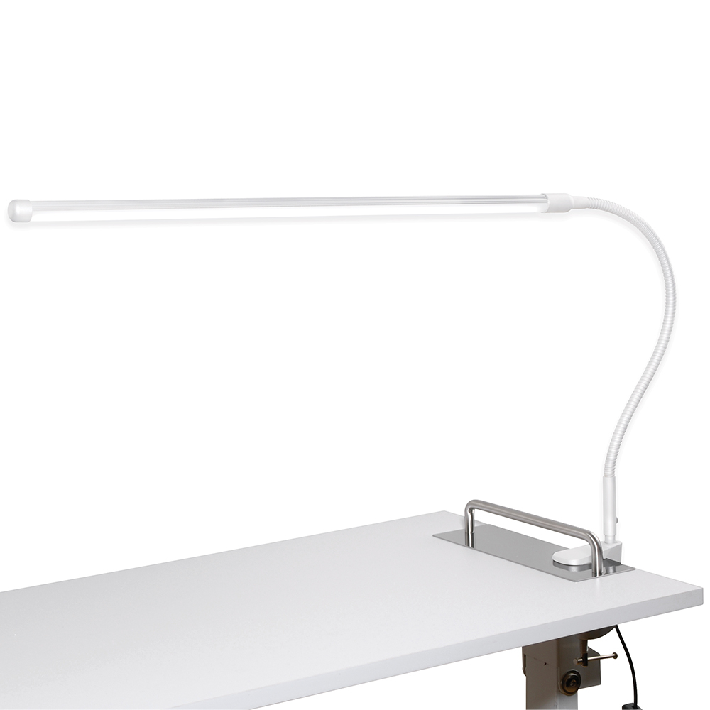 Eurostyle Slim Led Manicure Table Lamp White Soft Natural Daylight 100240v Each with regard to size 1000 X 1000