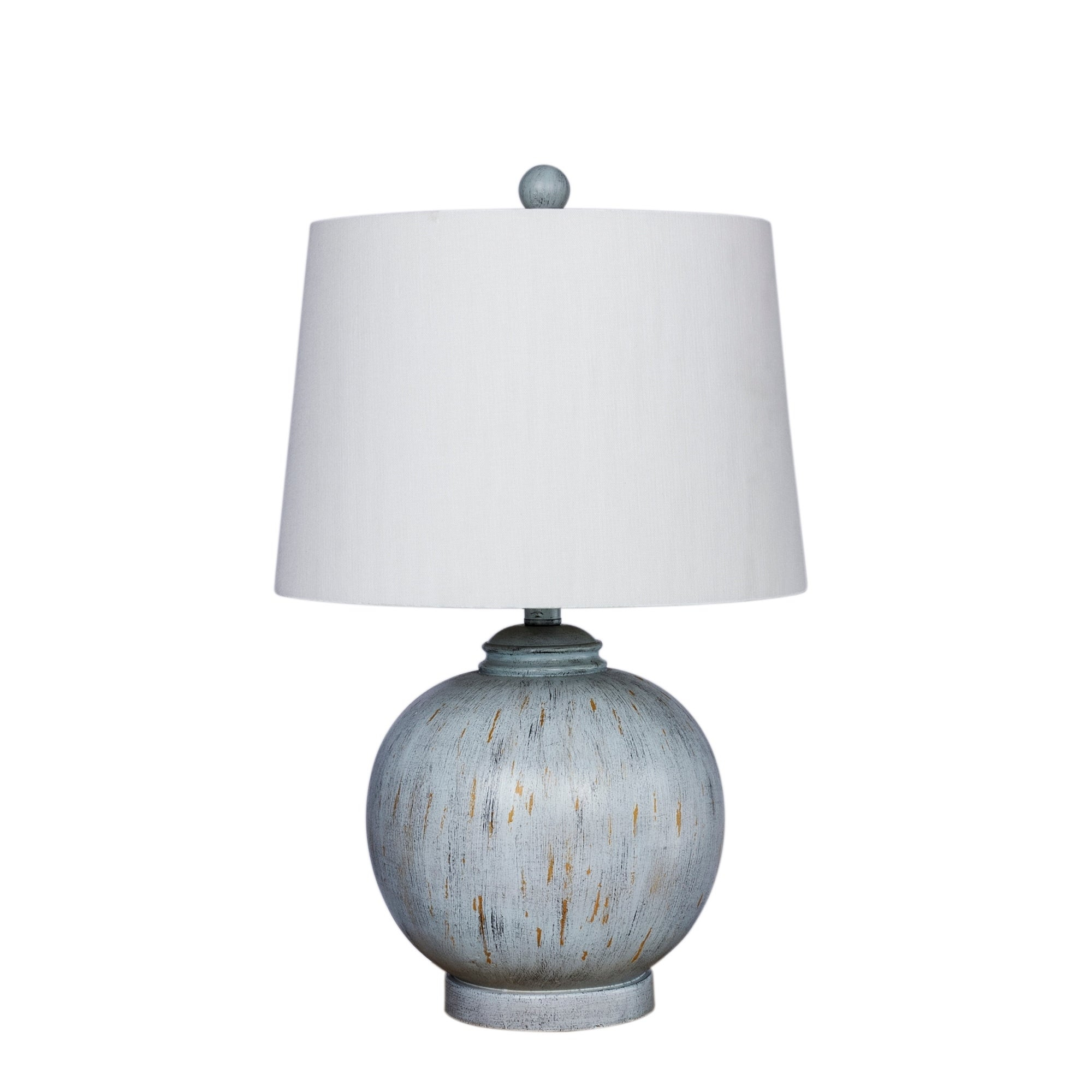 Fangio Lightings 6254blu 24in Cottage Blue Weathered Resin Table Lamp within proportions 2000 X 2000