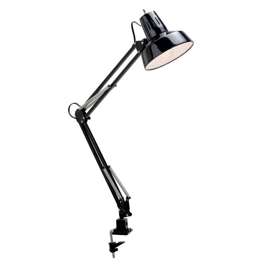 Filament Design Roland 34 In Black And Steel Desk Lamp in dimensions 1000 X 1000