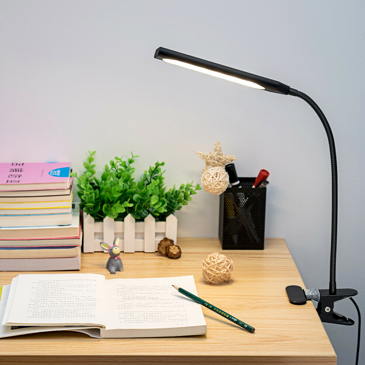 Flexible Led Usb Clip On Table Desk Lamp 3 Mode Reading Vintage Night Light throughout measurements 1200 X 1200