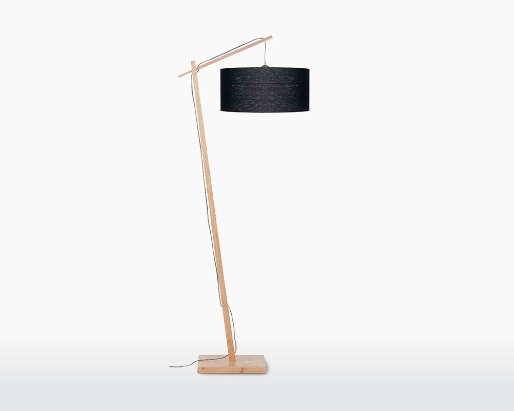 Floor Lamp Andes Bamboolinen in dimensions 1000 X 800