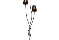 Floor Lamp Metal Velvet Black Gold H 150 Cm Tuxon with sizing 1000 X 1000