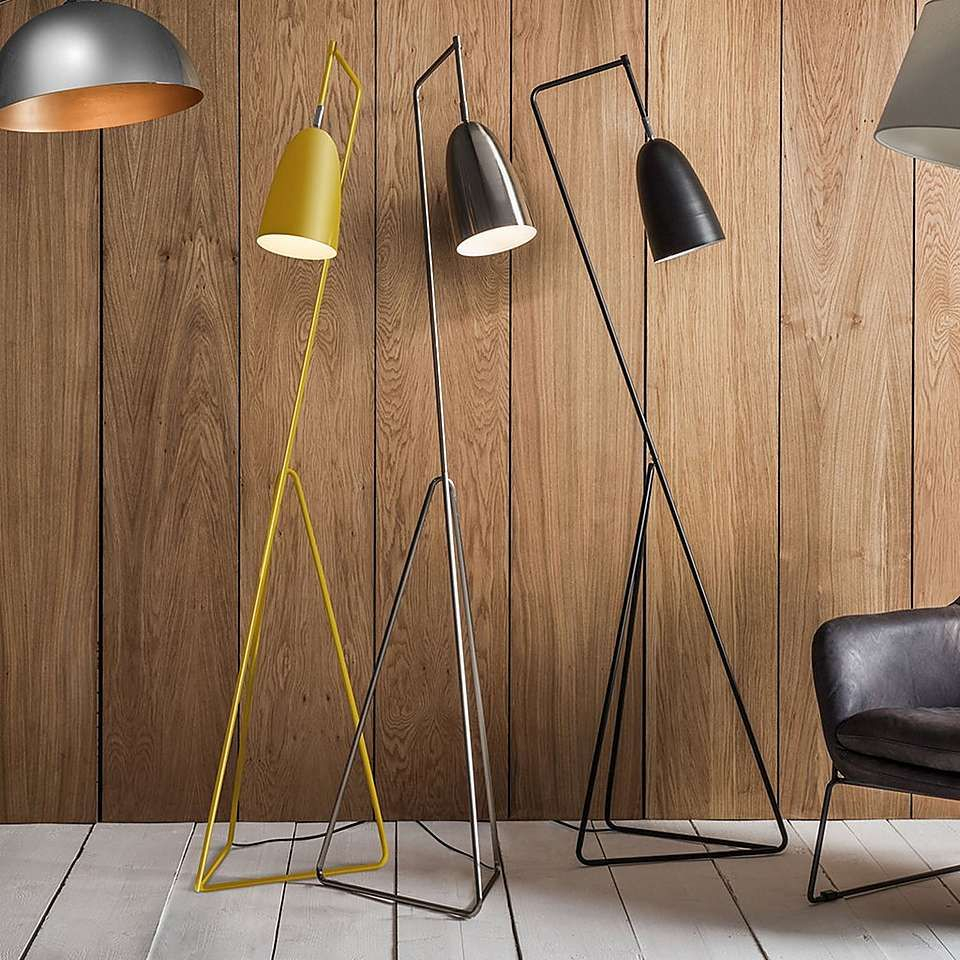 Gallery Direct Vallen Black Floor Lamp Home Shopping In for measurements 960 X 960