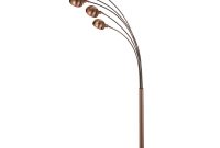 Giraffe Copper 5 Light Floor Lamp With Black Marble Base with size 2000 X 2000