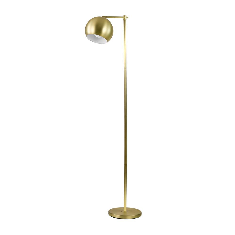 Globe Electric Molly 60 In Gold Floor Lamp intended for size 1000 X 1000