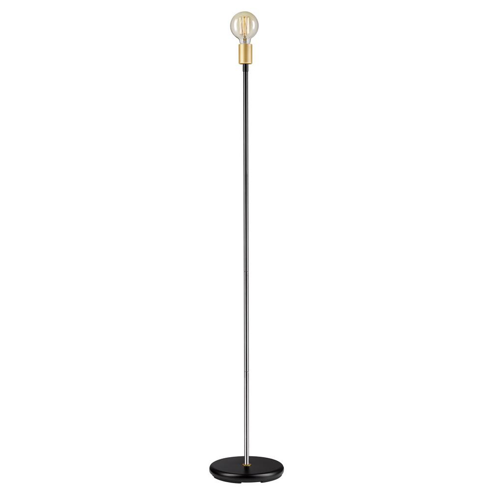 Globe Electric Remington 57 In Black Finish Indoor Floor Lamp intended for dimensions 1000 X 1000