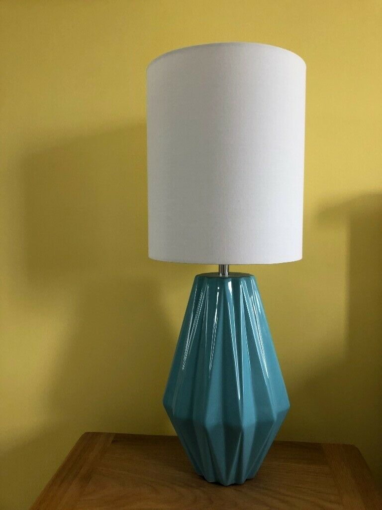 Gorgeous Next Turquoiseduck Egg Blue Table Lamp In Cowdenbeath Fife Gumtree with measurements 768 X 1024