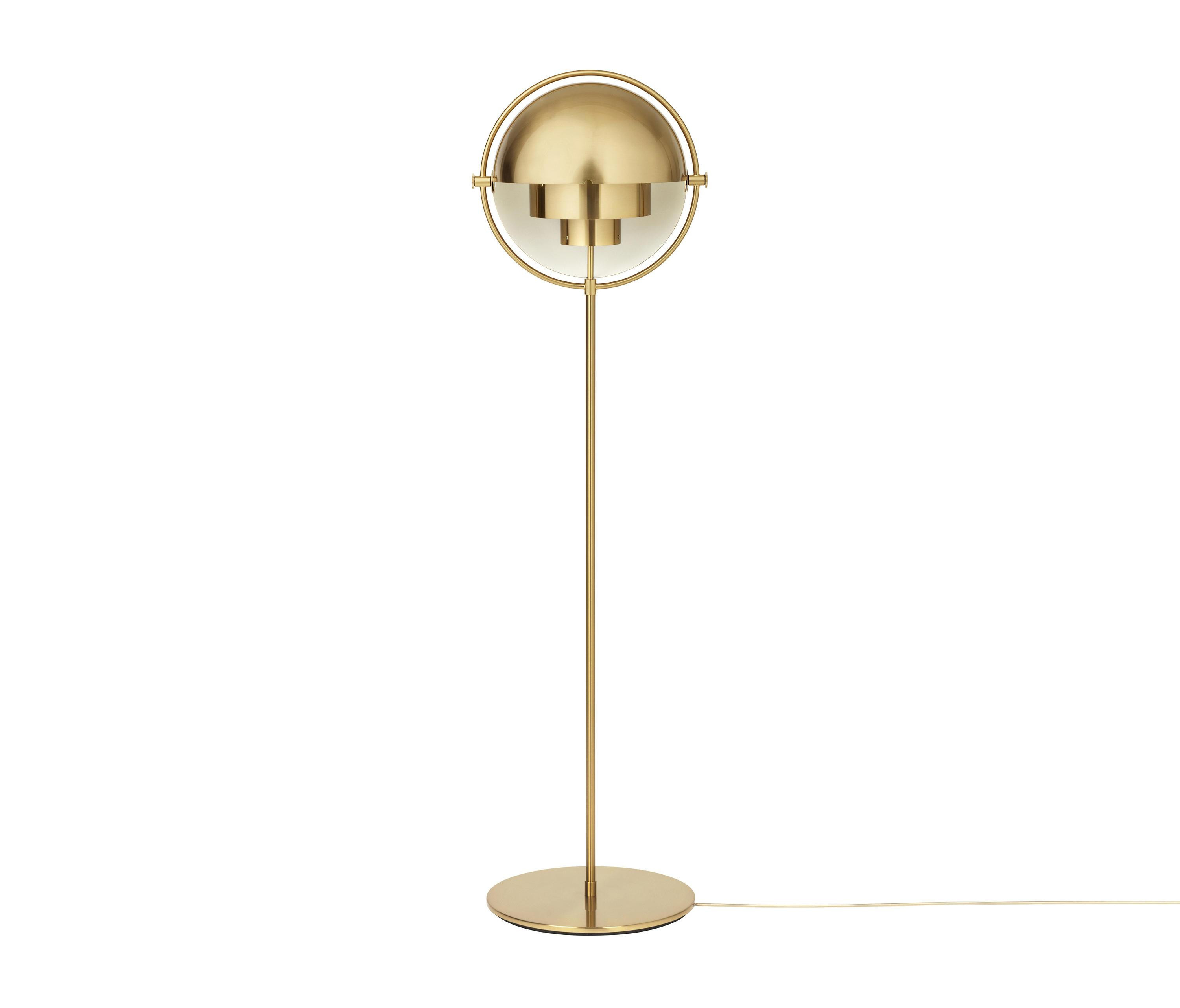 Gubi Multi Lite Floor Lamp Messing regarding measurements 3000 X 2564