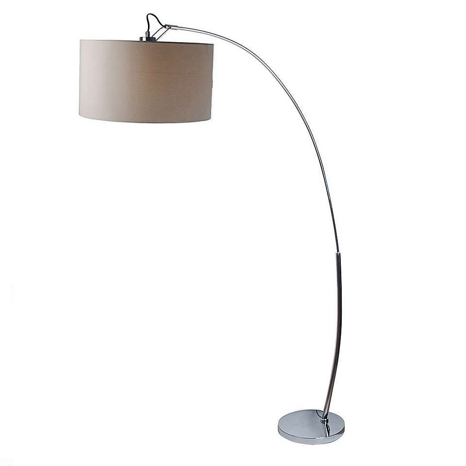 Hadley Chrome Floor Lamp Dunelm Floor Lamp Arc Floor in dimensions 960 X 960