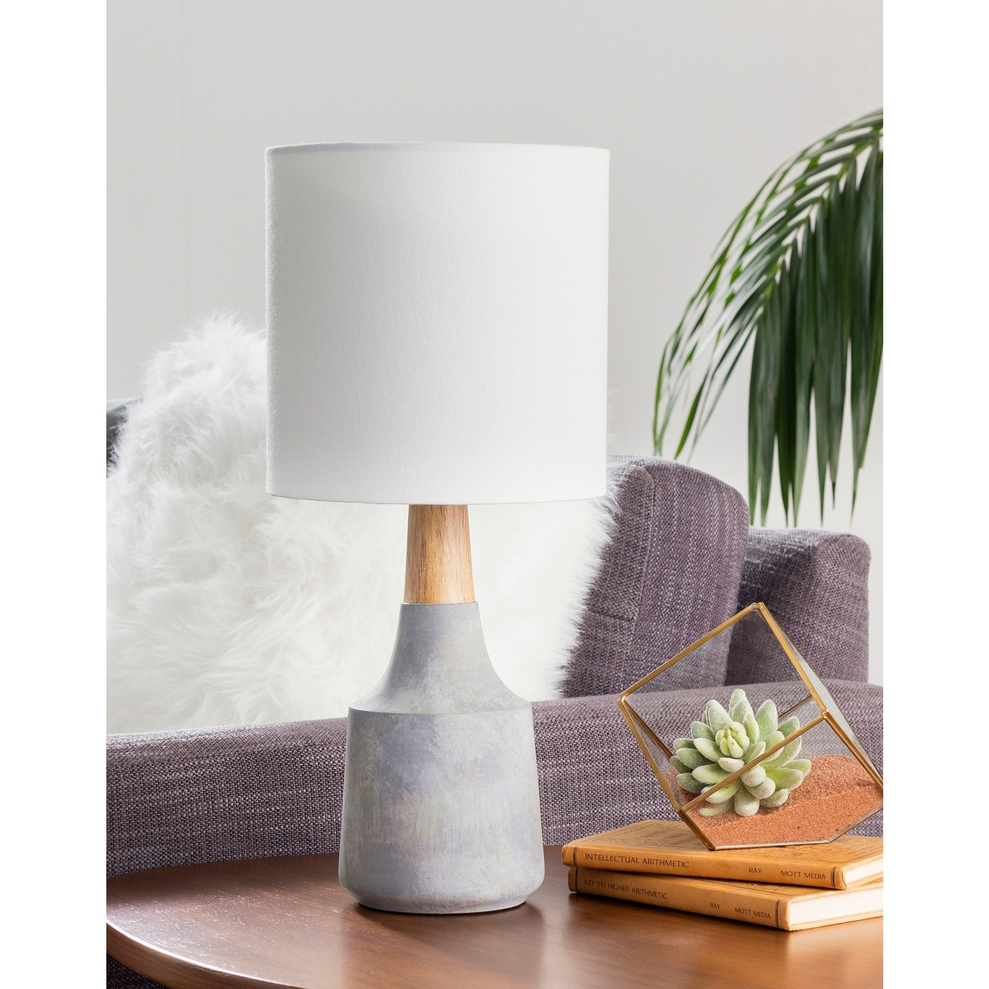 Hadrian Denim Blue Modern Table Lamp intended for measurements 2000 X 2000