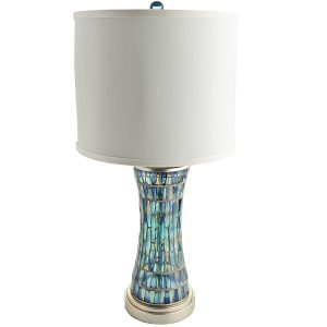 Helena Blue Mosaic Table Lamp In 2019 Blue Mosaic Table with dimensions 1500 X 1500