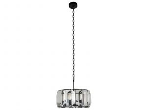 Hensley 5 Light Crystal Pendant In Black within dimensions 1600 X 1200