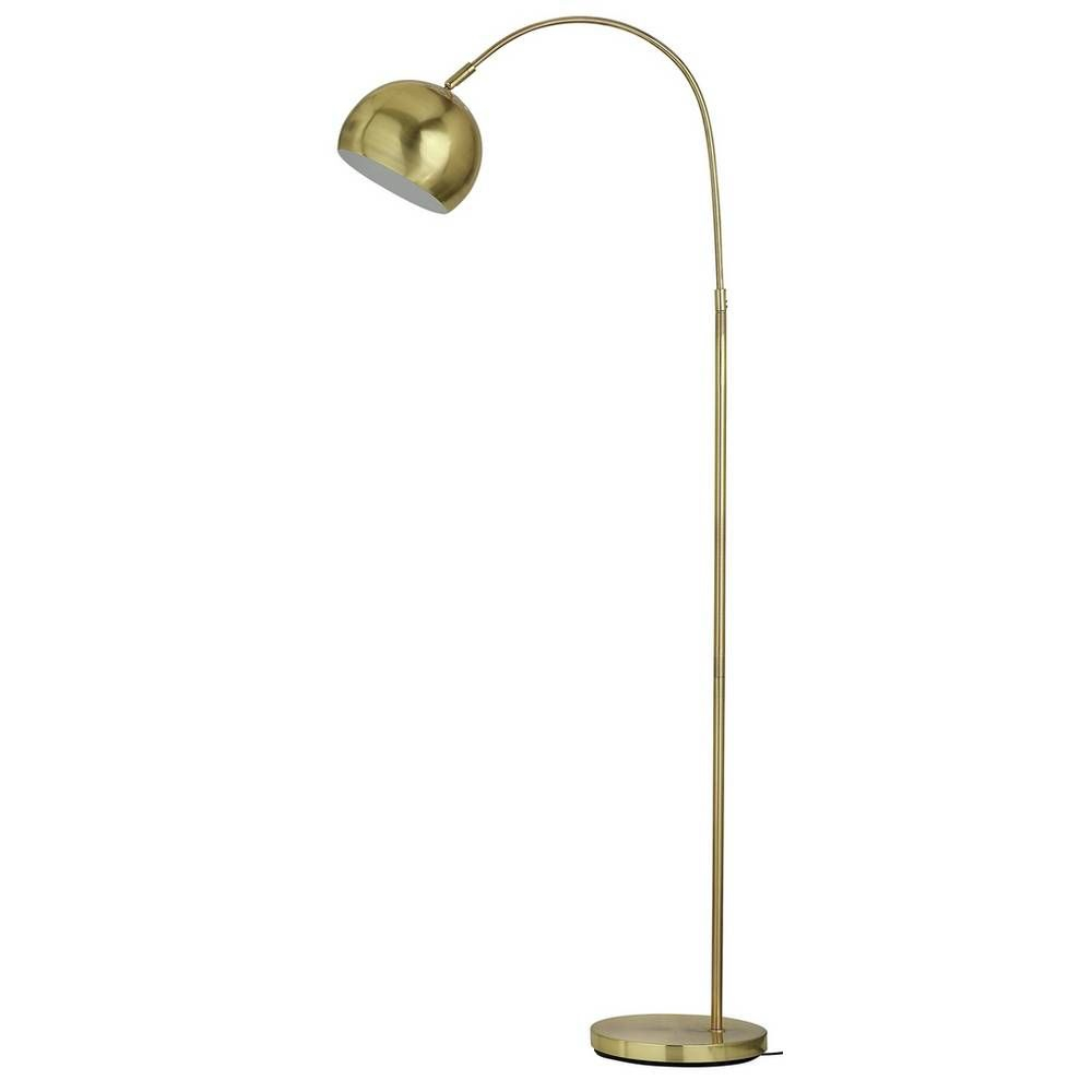 Home Curva Floor Lamp Brass In 2019 Brass Floor Lamp pertaining to dimensions 1000 X 1000