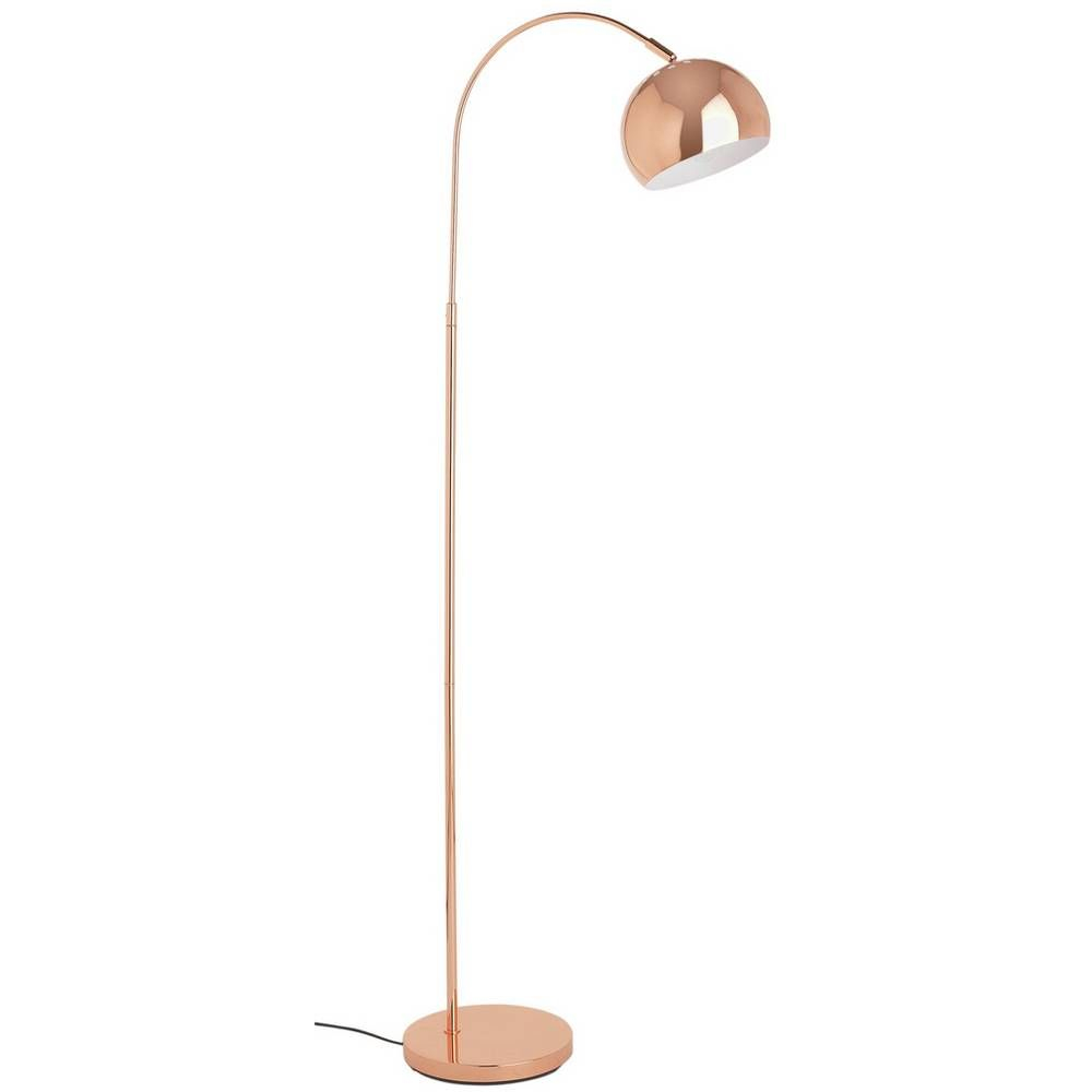 Home Curva Floor Lamp Copper In 2019 Copper Floor Lamp intended for measurements 1000 X 1000