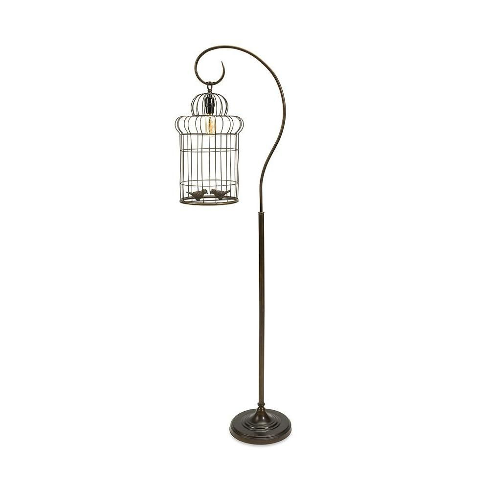 Home Decorators Collection 61 In Black Birdcage Floor Lamp throughout dimensions 1000 X 1000