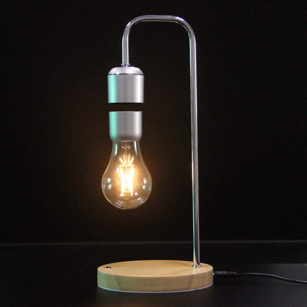Home Garden Magnetic Levitating Floating Bulb Desk Lamp in sizing 1000 X 1000