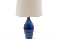 House Of Troy Scatchard 27 Table Lamp In Blue Gloss throughout size 1100 X 1051