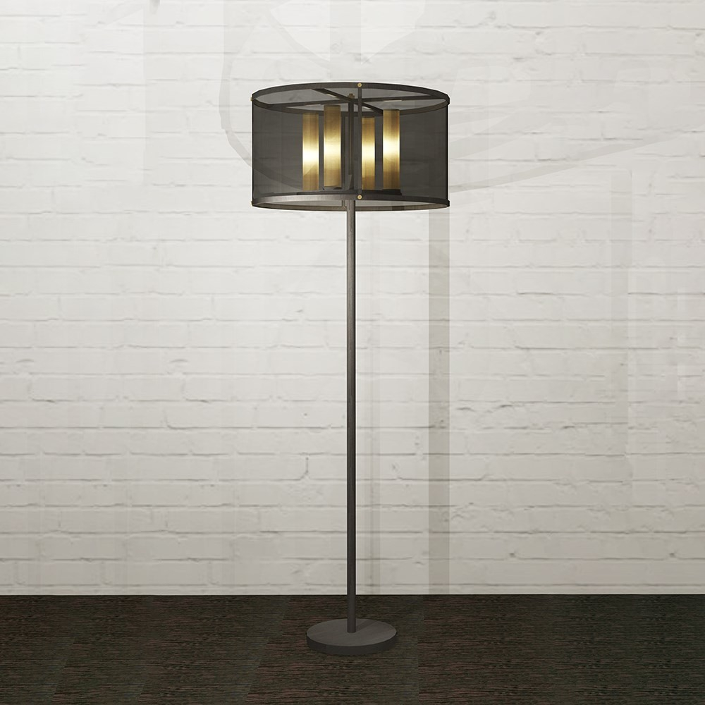 Imagin Lighting Industrial Floor Lamp Antique Bronze Brass inside size 1000 X 1000