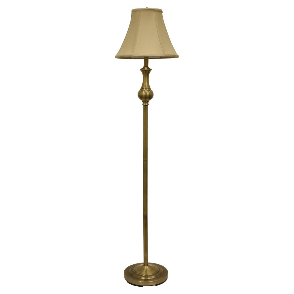 J Hunt Zadar Floor Lamp Lamp Only Brassgold Products with size 1000 X 1000