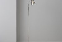 Keats Nickel Effect Floor Lamp Departments Diy At Bq throughout proportions 3000 X 3000