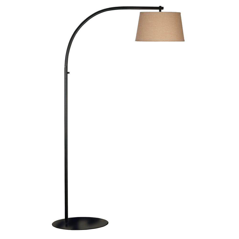 Kenroy Home Sweep 69 In Oil Rubbed Bronze Floor Lamp with size 1000 X 1000
