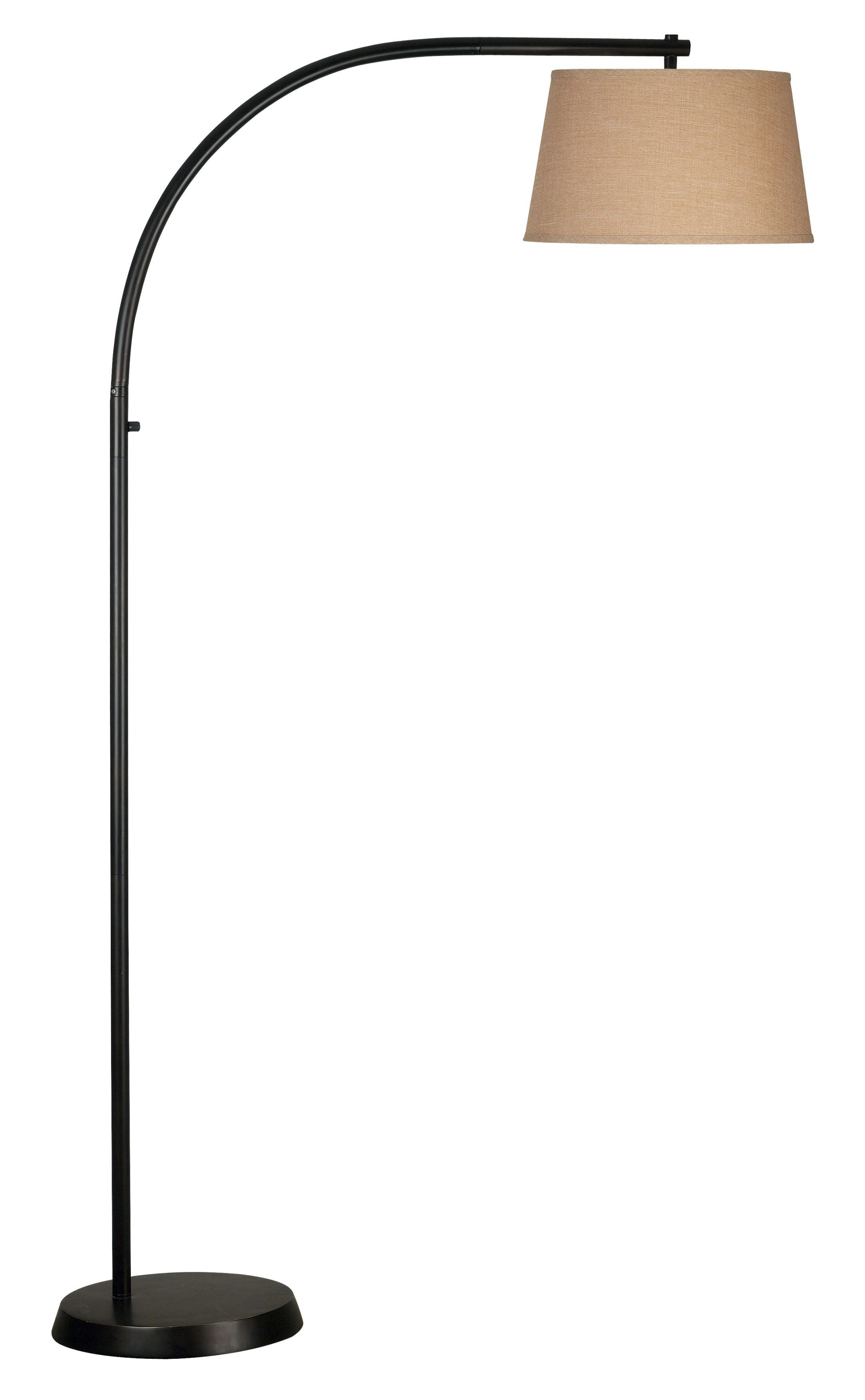 Kenroy Home Sweep Floor Lamp In Oil Rubbed Bronze with dimensions 2163 X 3500