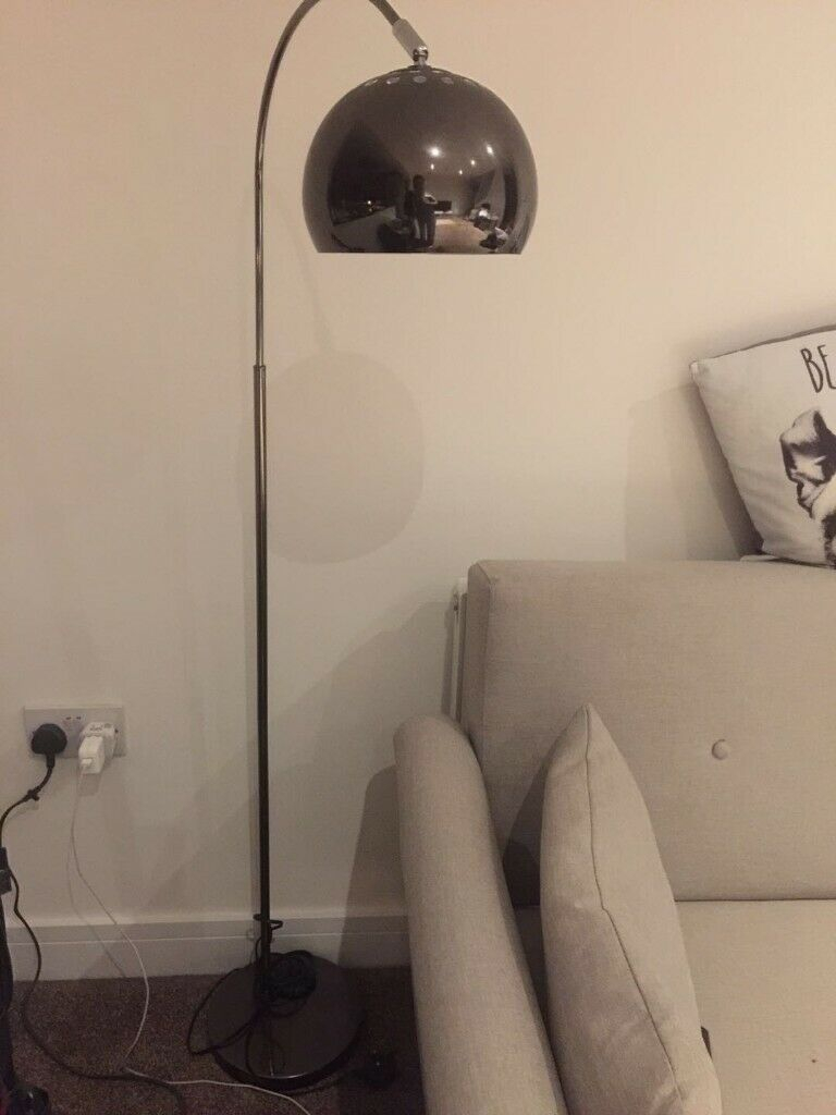 Lamp Argos Home Curva Floor Lamp Black Chrome In Royston Cambridgeshire Gumtree inside measurements 768 X 1024