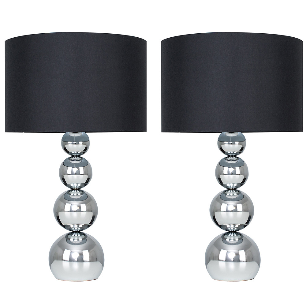 Lamps Red And White Lamps Night Side Table Lamps Silver with dimensions 1000 X 1000